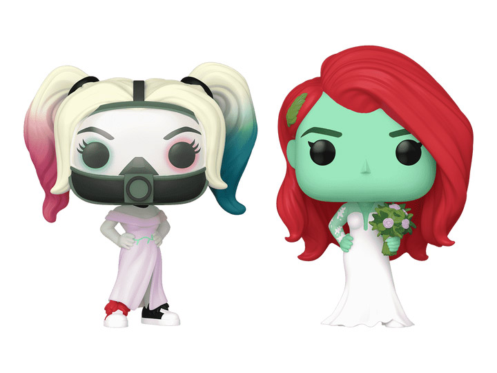 Pop! Heroes: Harley Quinn - Harley Quinn & Poison Ivy (Wedding) Two-Pack Exclusive Gallery Image 1