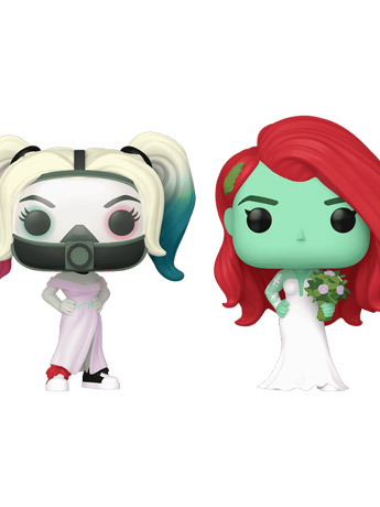 Pop! Heroes: Harley Quinn - Harley Quinn & Poison Ivy (Wedding) Two-Pack Exclusive Gallery Image 2