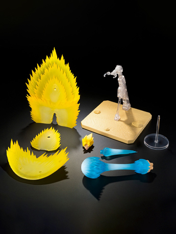 Dragon Ball Z S.H.Figuarts Super Saiyan Goku (Teleport Kamehameha) Effect Parts Set Gallery Image 2