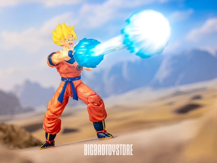 Dragon Ball Z S.H.Figuarts Super Saiyan Goku (Teleport Kamehameha) Effect Parts Set Gallery Image 4