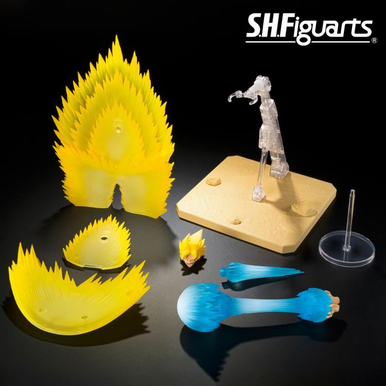 Dragon Ball Z S.H.Figuarts Super Saiyan Goku (Teleport Kamehameha) Effect Parts Set Gallery Image 5