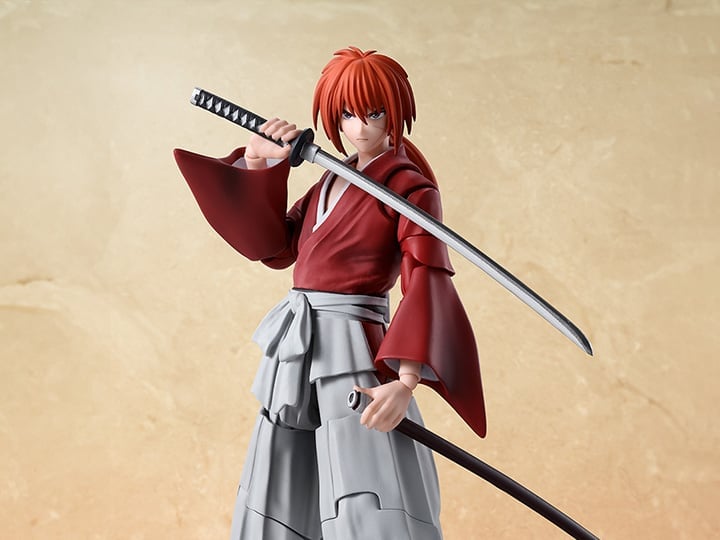 Rurouni Kenshin: Meiji Swordsman Romantic Story S.H.Figuarts Kenshin Himura Action Figure Gallery Image 1