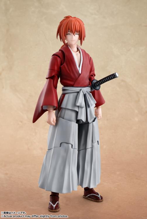 Rurouni Kenshin: Meiji Swordsman Romantic Story S.H.Figuarts Kenshin Himura Action Figure Gallery Image 4