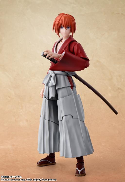 Rurouni Kenshin: Meiji Swordsman Romantic Story S.H.Figuarts Kenshin Himura Action Figure Gallery Image 3