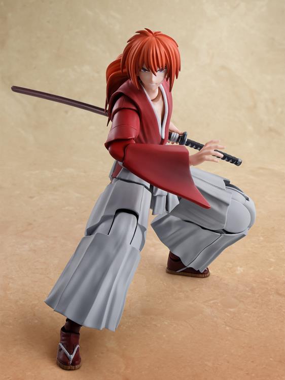 Rurouni Kenshin: Meiji Swordsman Romantic Story S.H.Figuarts Kenshin Himura Action Figure Gallery Image 6
