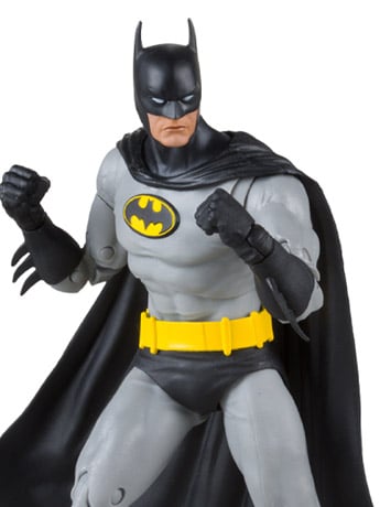 Batman: Knightfall DC Multiverse Batman (Black & Grey) Action Figure Gallery Image 2