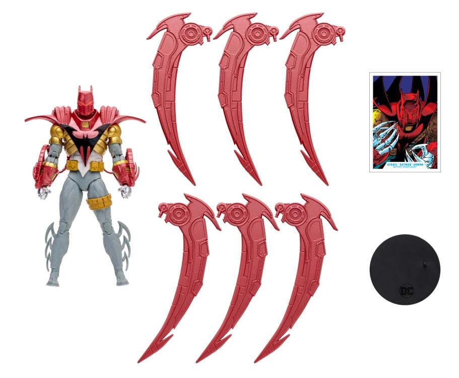 Batman: Knights End DC Multiverse Azrael Batman Armor Action Figure Gallery Image 9