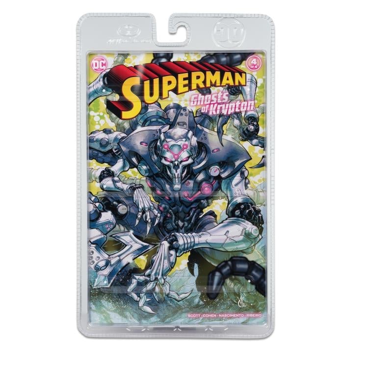 Superman: Ghosts of Krypton Page Punchers Brainiac 7" Figure with Comic Gallery Image 11