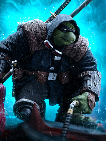 ラスト・ローニン 1/10 アートスケール スタチュー The Last Ronin Teenage Mutant Ninja Turtles Art Scale 1/10 Iron