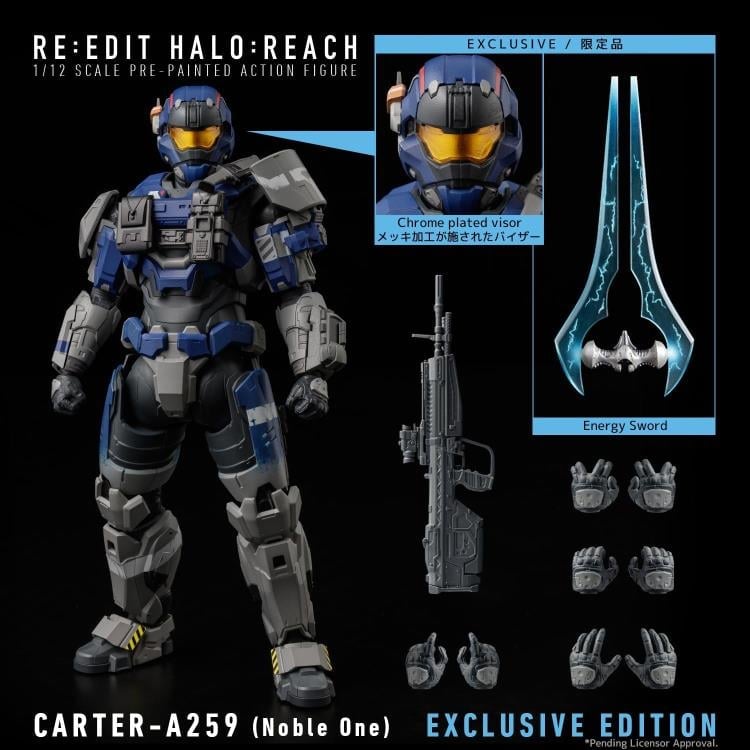 Halo: Reach RE:EDIT CARTER-A259 (Noble One) 1/12 Scale PX Previews