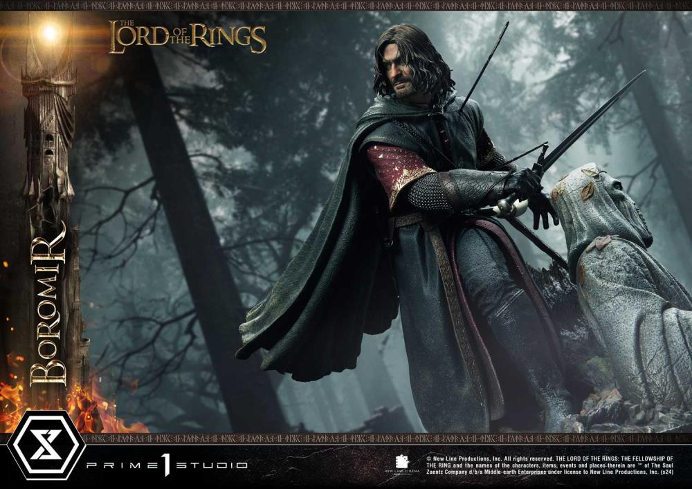 The Lord of the Rings Premium Masterline Boromir 1/4 Scale Statue Gallery Image 45
