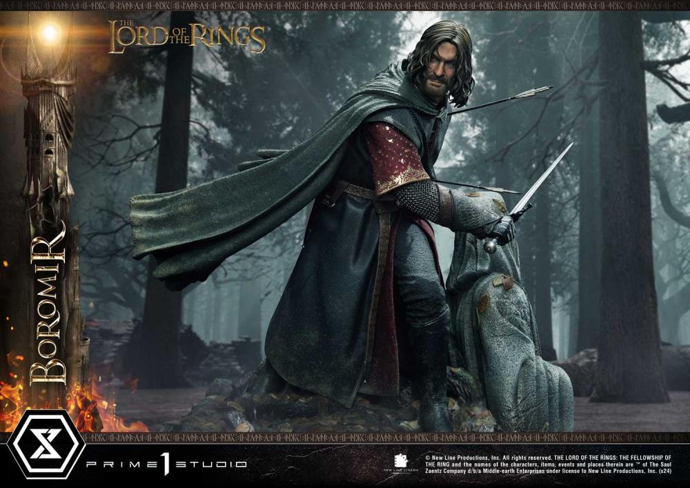 The Lord of the Rings Premium Masterline Boromir 1/4 Scale Statue Gallery Image 44