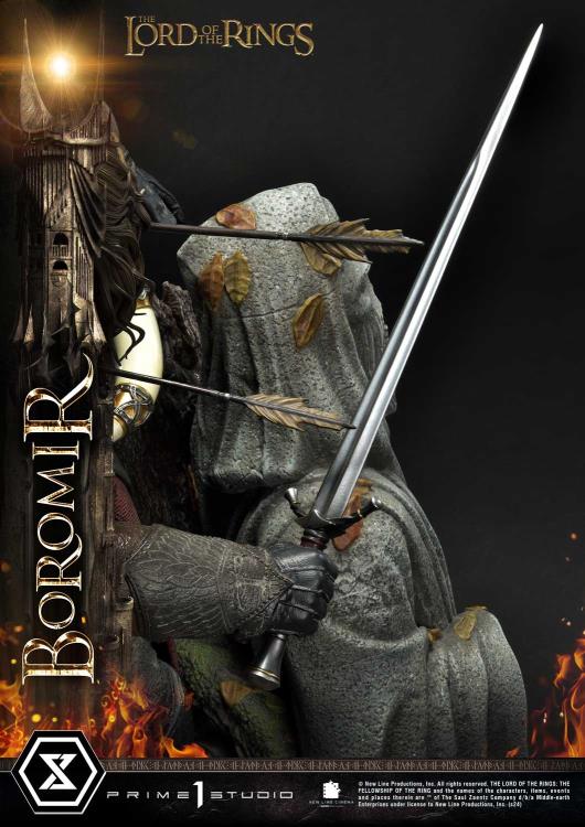 The Lord of the Rings Premium Masterline Boromir 1/4 Scale Statue Gallery Image 22