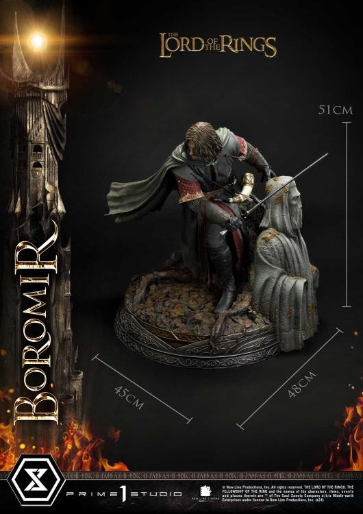 The Lord of the Rings Premium Masterline Boromir 1/4 Scale Statue Gallery Image 28