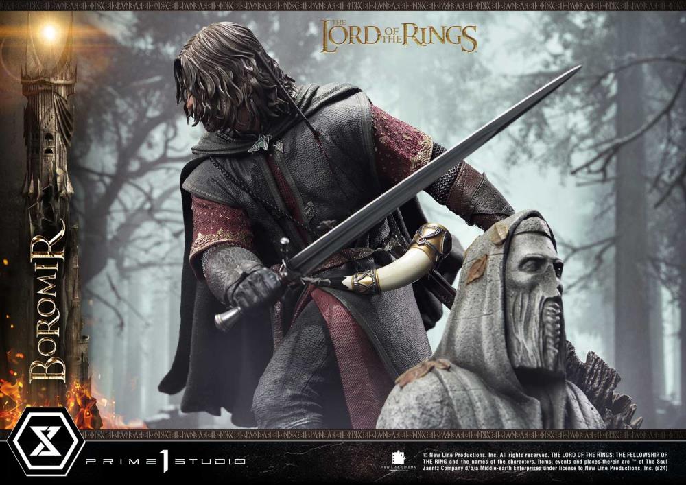 The Lord of the Rings Premium Masterline Boromir 1/4 Scale Statue Gallery Image 47