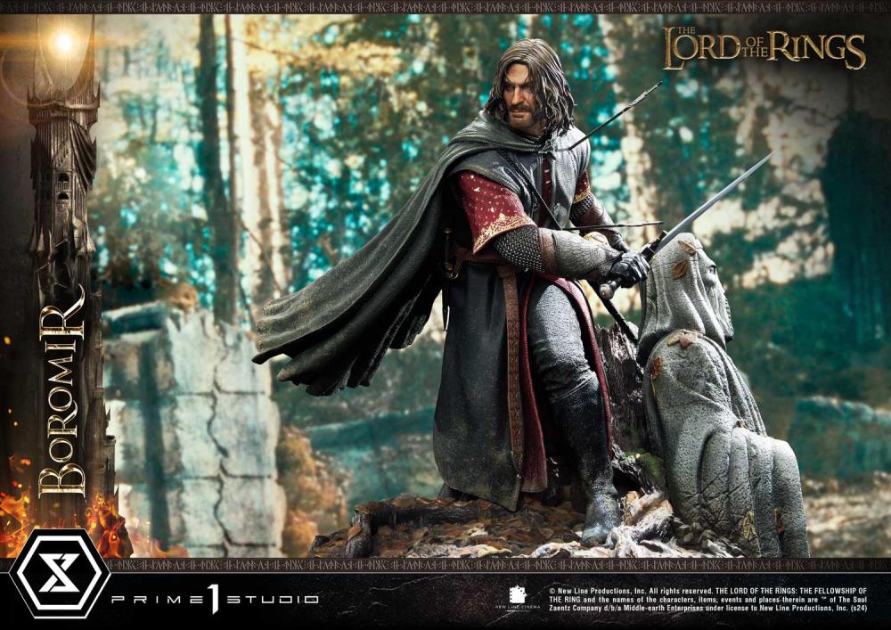 The Lord of the Rings Premium Masterline Boromir 1/4 Scale Statue Gallery Image 36