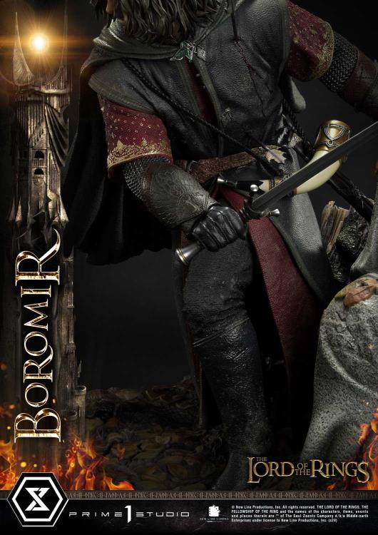 The Lord of the Rings Premium Masterline Boromir 1/4 Scale Statue Gallery Image 20