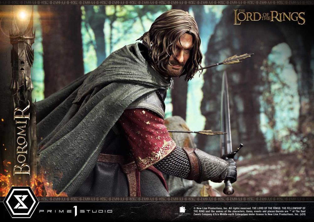 The Lord of the Rings Premium Masterline Boromir 1/4 Scale Statue Gallery Image 42