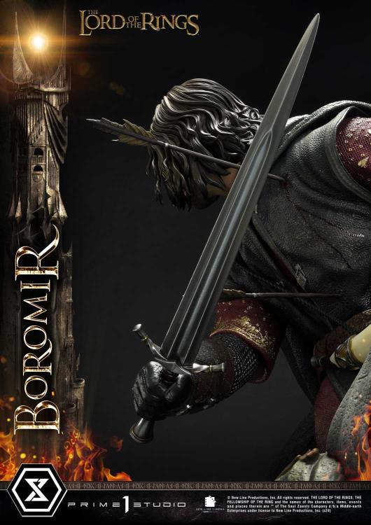 The Lord of the Rings Premium Masterline Boromir 1/4 Scale Statue Gallery Image 23