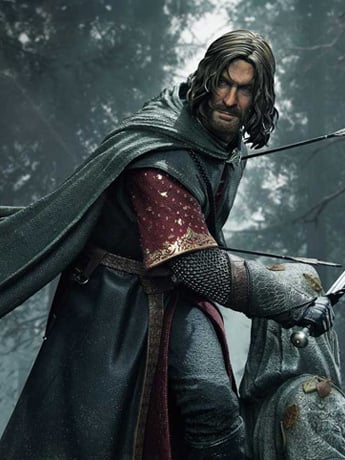 The Lord of the Rings Premium Masterline Boromir 1/4 Scale Statue Gallery Image 2