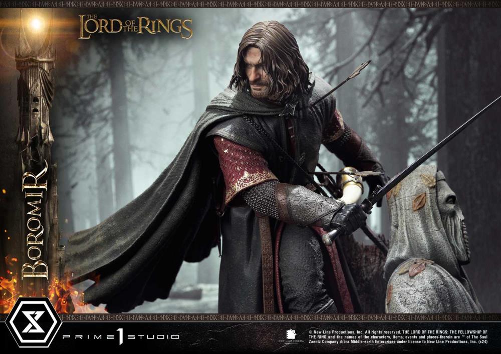 The Lord of the Rings Premium Masterline Boromir 1/4 Scale Statue Gallery Image 46