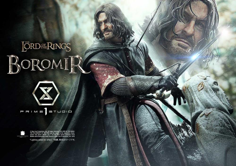 The Lord of the Rings Premium Masterline Boromir 1/4 Scale Statue Gallery Image 48