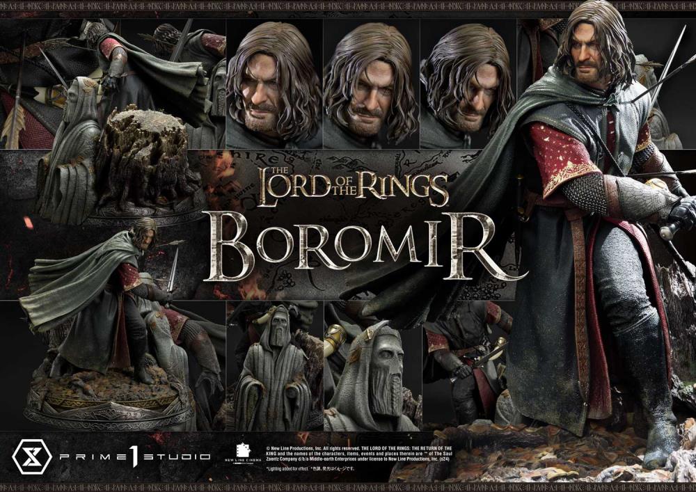 The Lord of the Rings Premium Masterline Boromir 1/4 Scale Statue Gallery Image 49