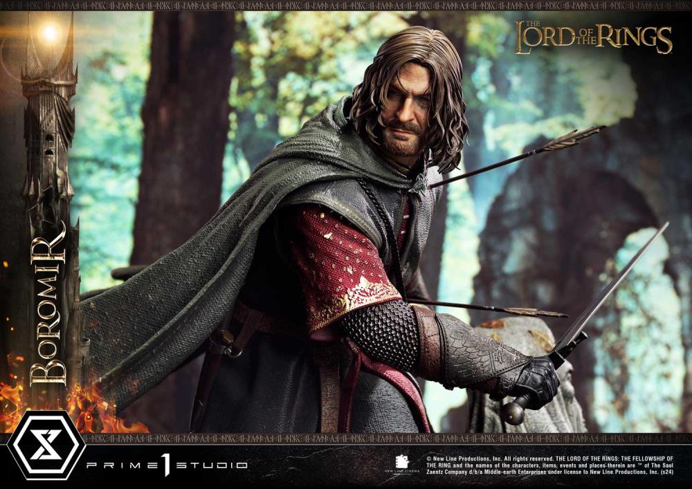 The Lord of the Rings Premium Masterline Boromir 1/4 Scale Statue Gallery Image 40