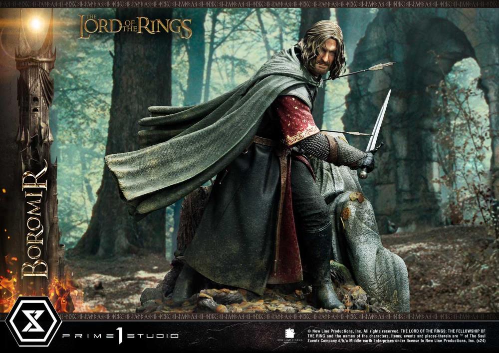 The Lord of the Rings Premium Masterline Boromir 1/4 Scale Statue Gallery Image 37