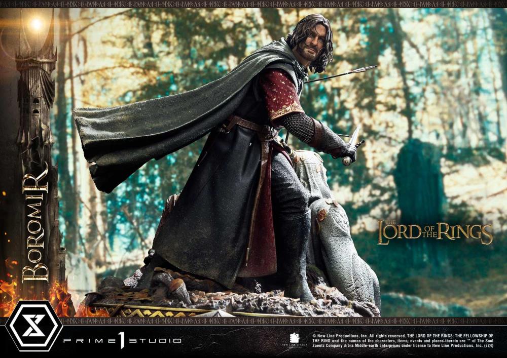 The Lord of the Rings Premium Masterline Boromir 1/4 Scale Statue Gallery Image 35
