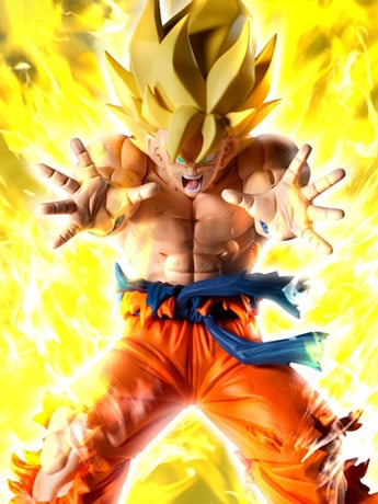 Figurine DRAGON BALL Z Match Makers – Son Goku Armure Saiyan – Version Exclusive