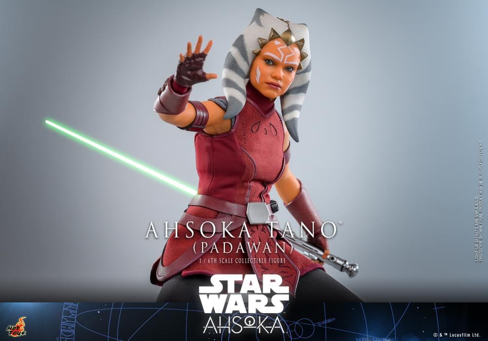 Star Wars: Ahsoka TMS123 Ahsoka Tano (Padawan) 1/6th Scale Collectible Figure Gallery Image 12