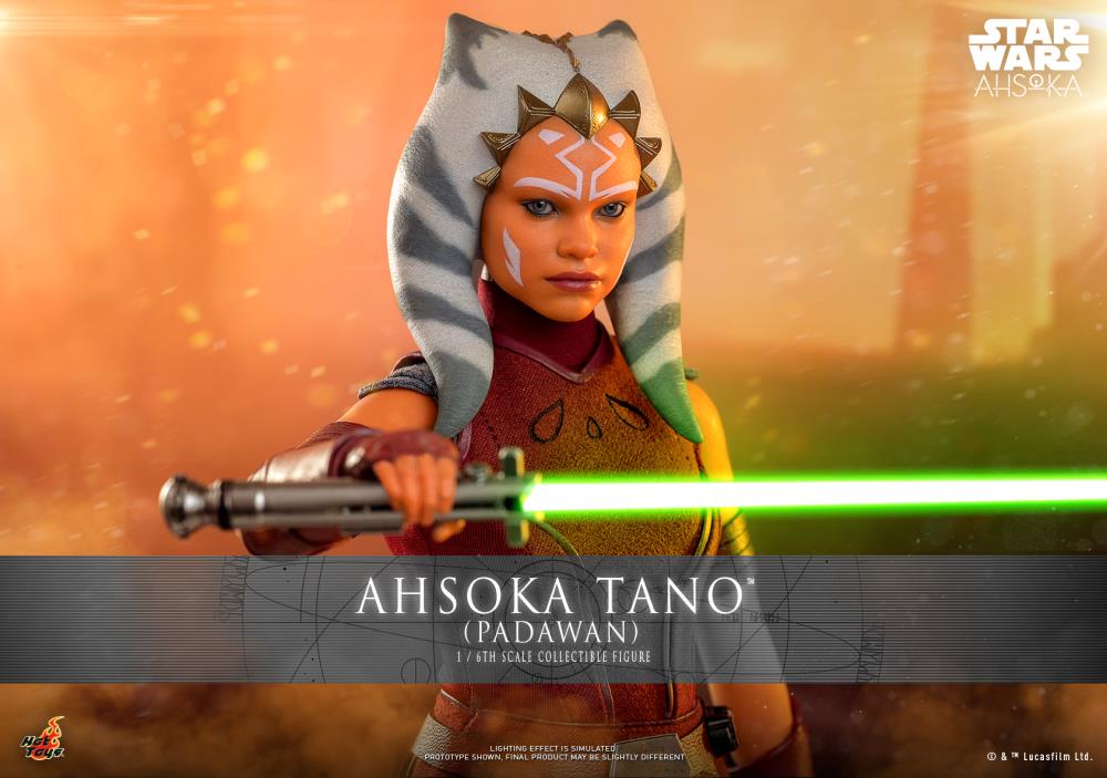 Star Wars: Ahsoka TMS123 Ahsoka Tano (Padawan) 1/6th Scale Collectible Figure Gallery Image 24