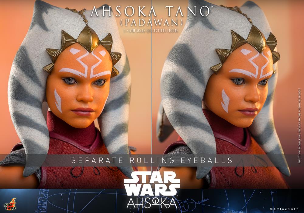 Star Wars: Ahsoka TMS123 Ahsoka Tano (Padawan) 1/6th Scale Collectible Figure Gallery Image 21