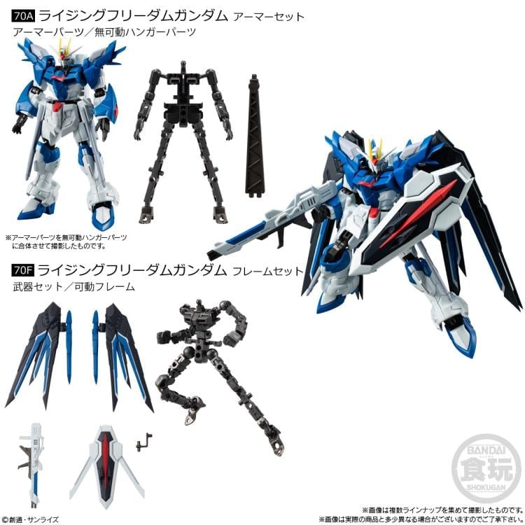 Mobile Suit Gundam G Frame FA 06 Box of 10 Random Frame and Armor Sets