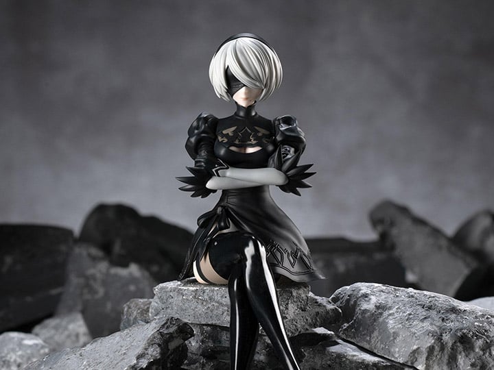 NieR: Automata Ver1.1a 2B Premium Perching Figure