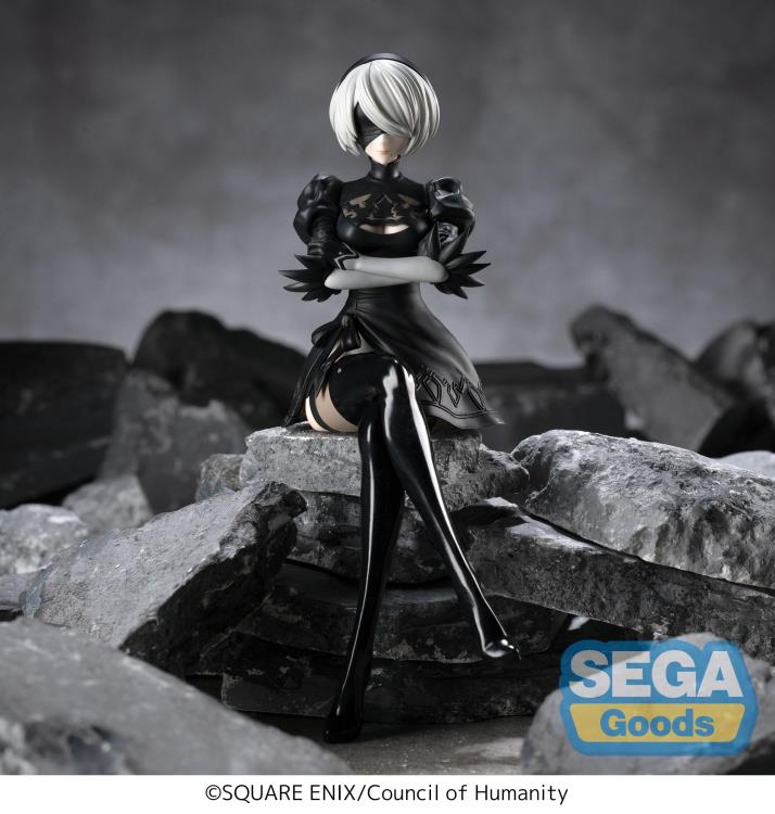 NieR: Automata Ver1.1a 2B Premium Perching Figure