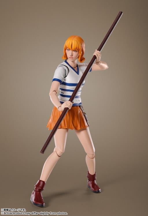 One Piece (A Netflix Series) S.H.Figuarts Nami Action Figure Gallery Image 6