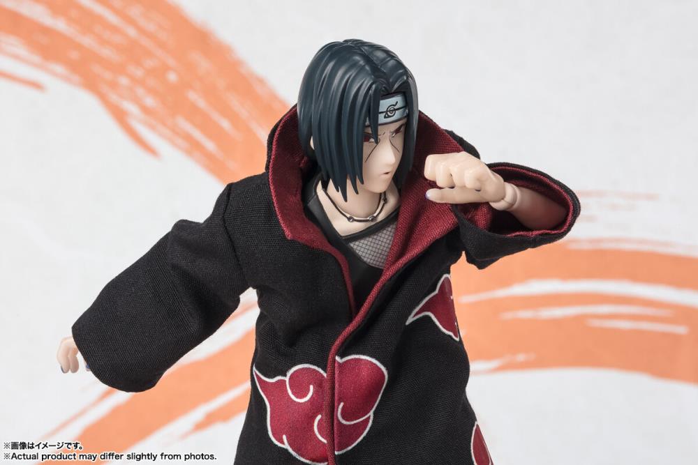 Naruto: Shippuden S.H.Figuarts Itachi Uchiha (NARUTOP99 Edition) Action Figure Gallery Image 7