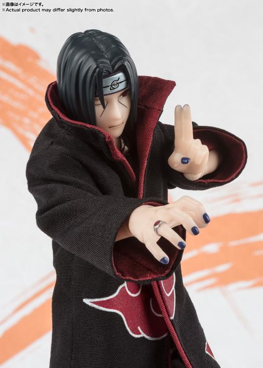 Naruto: Shippuden S.H.Figuarts Itachi Uchiha (NARUTOP99 Edition) Action Figure Gallery Image 6
