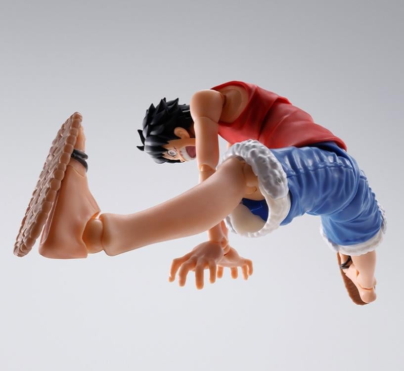 One Piece S.H.Figuarts Monkey D. Luffy (Romance Dawn) Action Figure Gallery Image 8