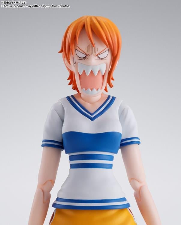 One Piece S.H.Figuarts Nami (Romance Dawn) Action Figure Gallery Image 10