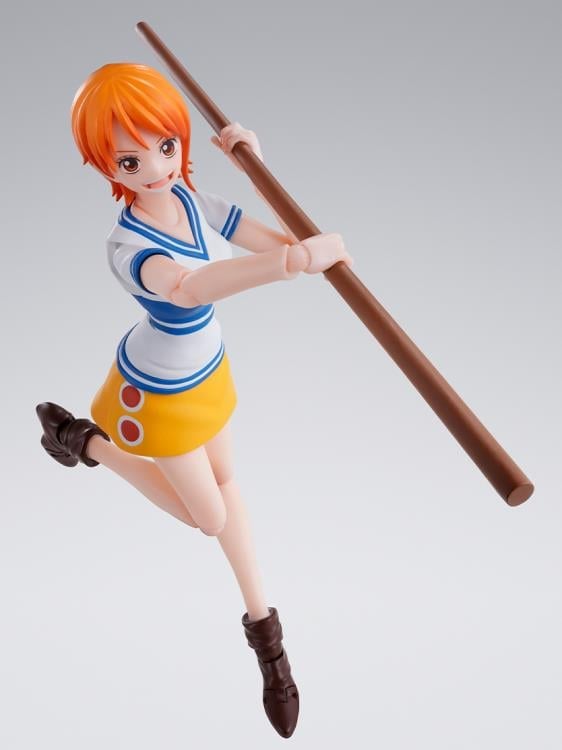 One Piece S.H.Figuarts Nami (Romance Dawn) Action Figure Gallery Image 6