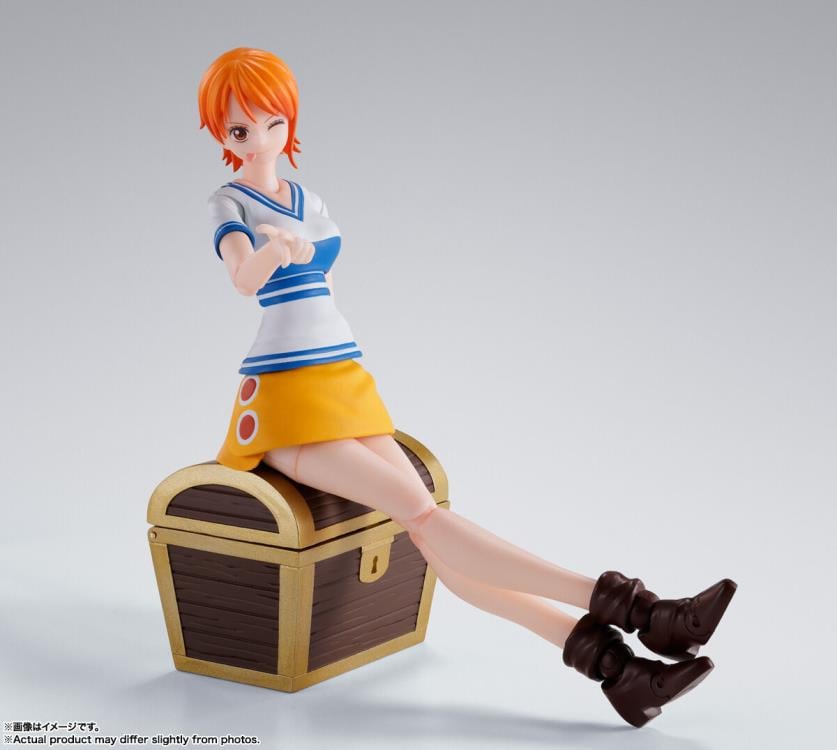 One Piece S.H.Figuarts Nami (Romance Dawn) Action Figure Gallery Image 8
