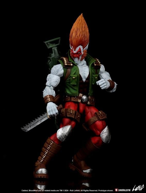 Rob Liefeld's Bloodwulf 1/12 Scale Action Figure Gallery Image 5