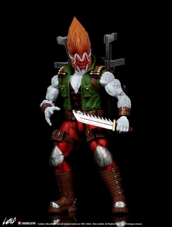Rob Liefeld's Bloodwulf 1/12 Scale Action Figure Gallery Image 4