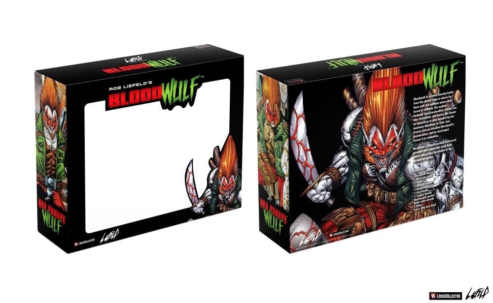 Rob Liefeld's Bloodwulf 1/12 Scale Action Figure Gallery Image 9