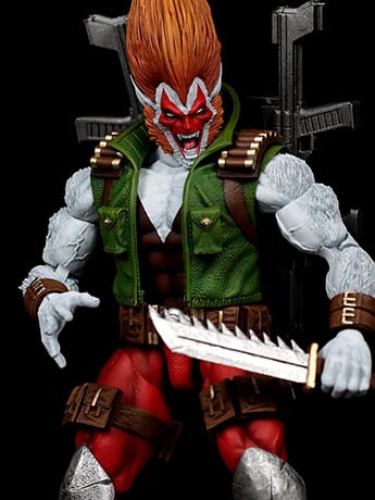 Rob Liefeld's Bloodwulf 1/12 Scale Action Figure Gallery Image 2