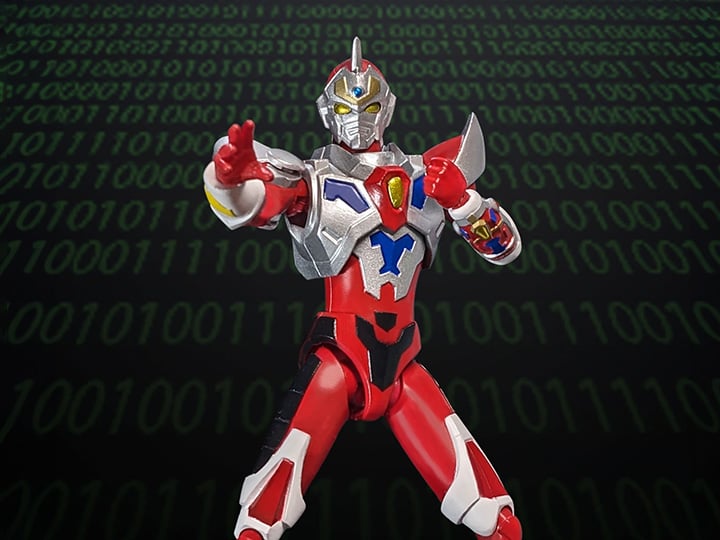 Gridman Universe HAF Gridman (Animation Style) Action Figure Gallery Image 1