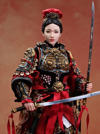 Water Margin The Emerald Serpent Hu Sanniang (Scarlet Clothes) 1/6